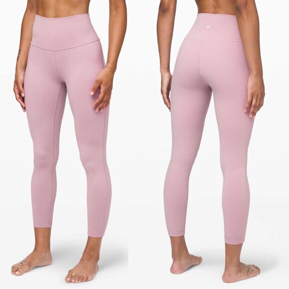 lululemon |  Wunder Under High-Rise Tight 25" in Smoky Blush - Size 10 - Picture 1 of 12